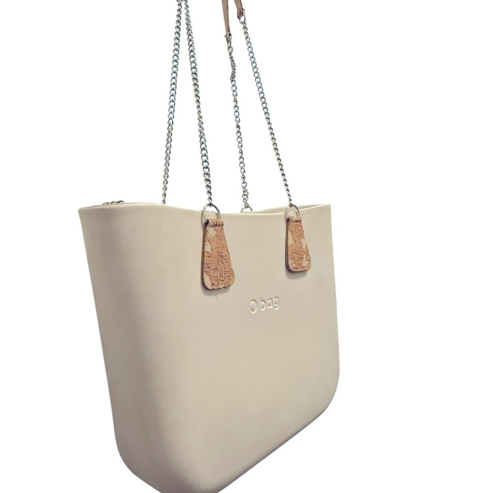 Obag white off Tote with Chain Straps - Picture 10 of 12